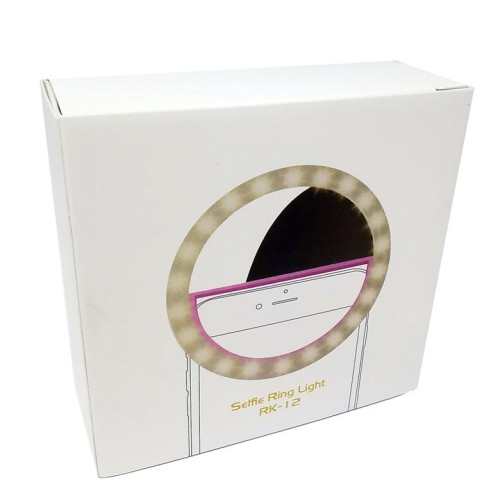 לד סלפי עוצמתי ביותר עם תפס לטלפון ו-3 מצבי תאורה