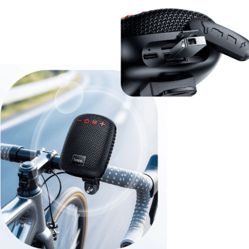 רמקול נייד לאופניים ולקורקינט בלוטוס Bluetooth אלחוטי HOCO HC35 סאונד חזק