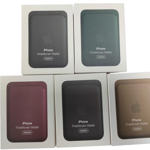 ארנק FineWoven MagSafe מקורי ל- iPhone 12/13/14/15/16/17/Air