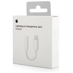 מתאם אוזניות Apple Lightning ל-3.5 מ"מ