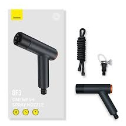 אקדח שטיפה בלחץ Baseus GF3 Car Wash Spray Nozzle - אורך 15 מ'