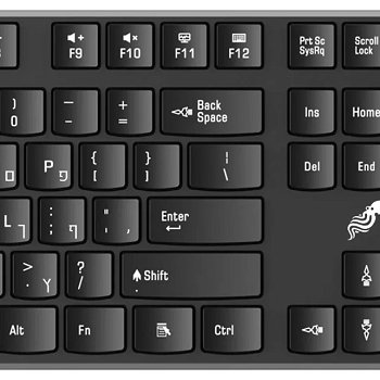 מקלדת ועכבר אלחוטיים מדגם Octopus KB -C026